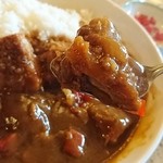 帆船 - カツカレー（ドリンク・サラダ付）850円