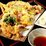 弥平 - 三浦野菜と季節の野菜天ぷら盛り合わせ