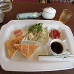 カフェレストアモーレ - Aモーニングセット、640円（税込）