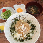 和み処 サンシャイン - 赤いかのユッケ丼