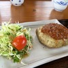 大豆工房 いきさ屋 - 料理写真:ふんわり柔らかハンバーグです。