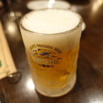 西洋食堂コション - 2017.04 生ビール