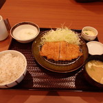 Gohan Dokoro Katsu An Fukuchiyama Ten - 麦とろ定食80ｇ