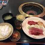 Yakiniku Honmamon - カルビ定食