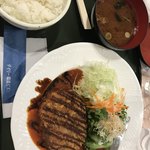 デイリー瑞浪ゴルフクラブレストラン - メンチカツ定食