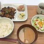 うちごはん - なすの挽肉みそ炒め定食