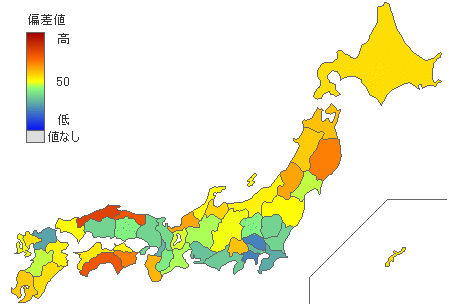 都道府県別地方公務員数 - とどラン