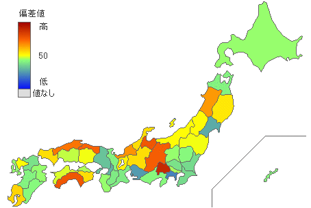 都道府県別図書館数 - とどラン