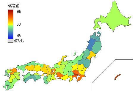 都道府県別総人口増減率 - とどラン