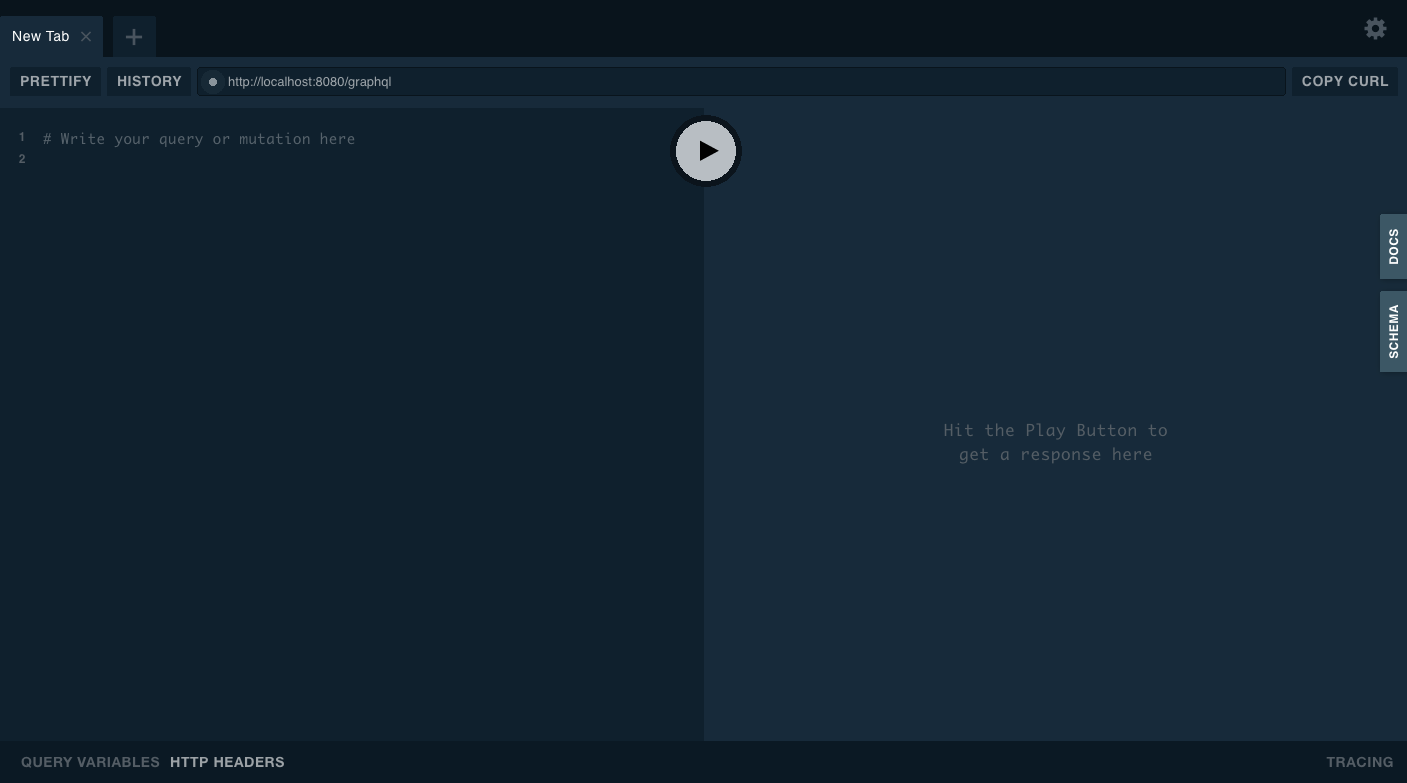 GraphQL Playground Preview