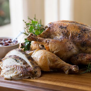 Herb Roasted Chicken | thecozyapron.com