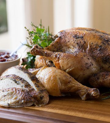 Herb Roasted Chicken | thecozyapron.com