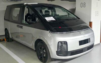 Hyundai Staria Electric Captured Undisguised