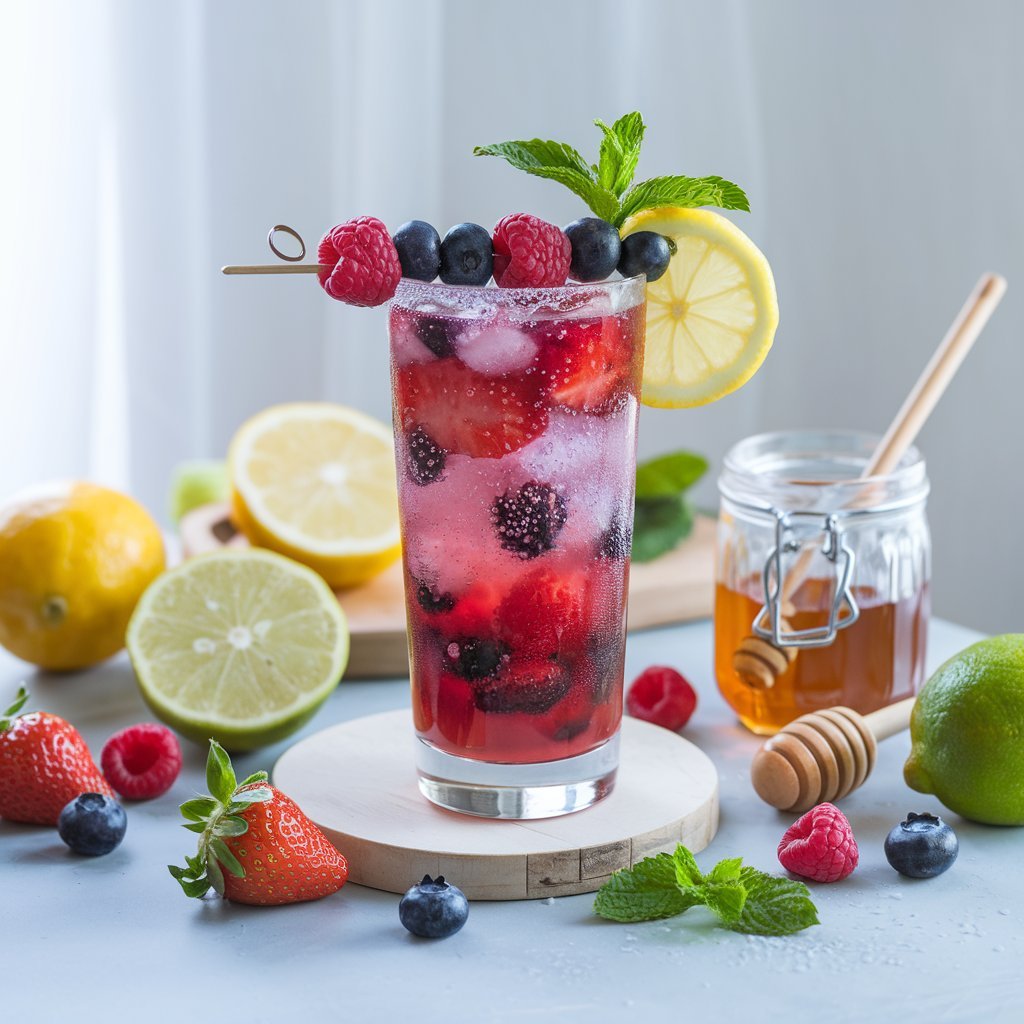 Fruitastic Fizz Mocktail Recipe