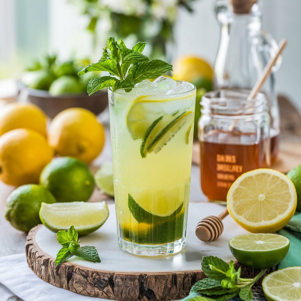 Lemon Lime Lovelight Mocktail Recipe