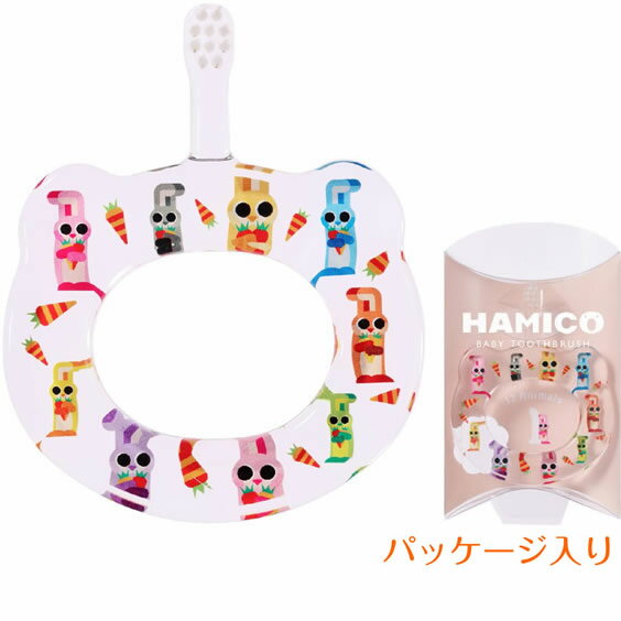 【5ヶ月〜3歳頃】【歯ぶらし/歯みがき】【全12種類】HAMICO ハミコ ベビーハブラシ　12Animals　【ベビー 赤ちゃん はみがき ハミガキ はぶらし ハブラシ 歯磨きトレーニング 仕上げ磨き ギフト プレゼント】【10P03Dec16】 P10【10P】