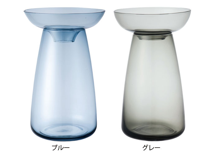 KINTO フラワーベース 花瓶 AQUA CULTURE VASE L アクア カルチャー べース ガラス 一輪挿し 花器 水栽培 水耕栽培 おしゃれ シンプル キントー プレゼント