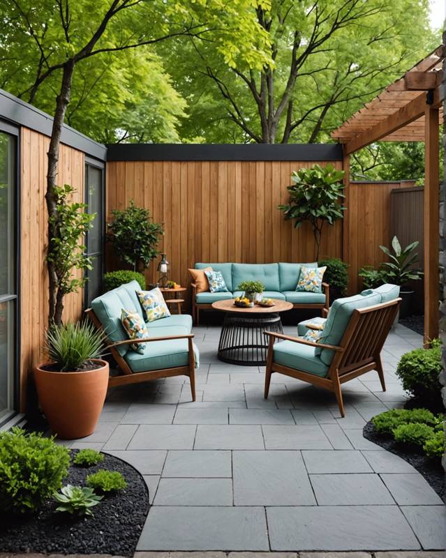 Mid-Century Modern Patio