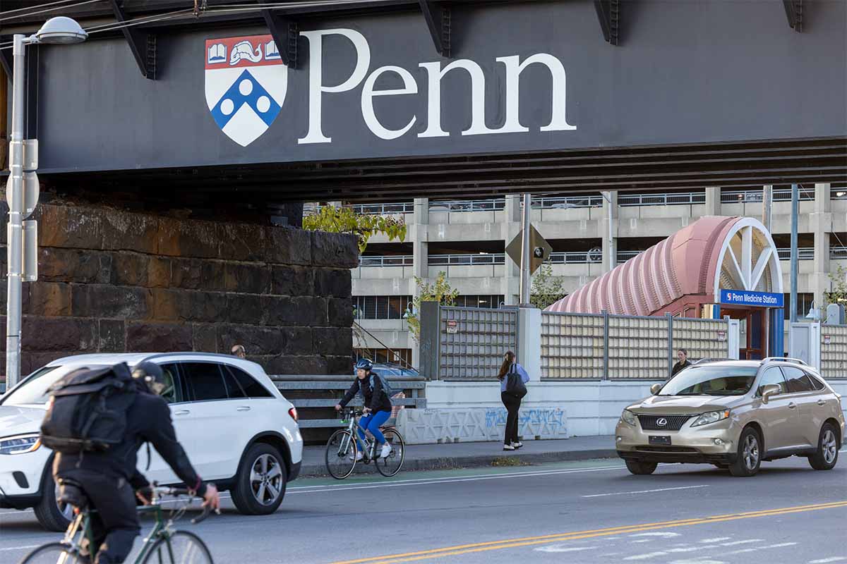 Photo of Penn Sign and traffice