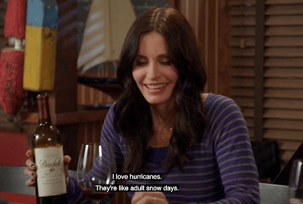 Cougar Town Hurricane Episode