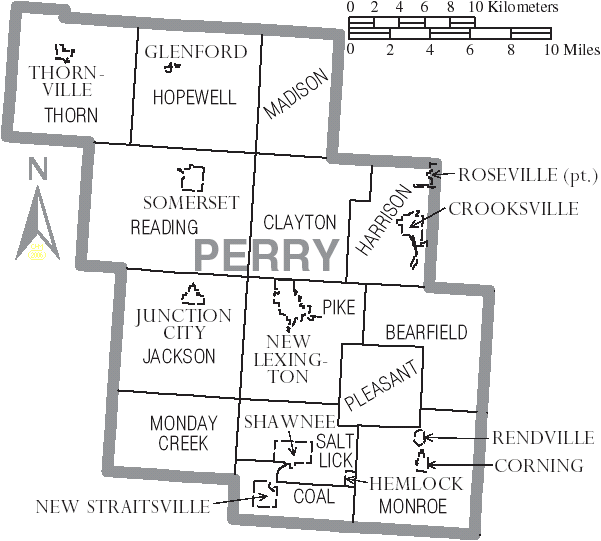 File:Map of Perry County Ohio With Municipal and Township Labels.PNG