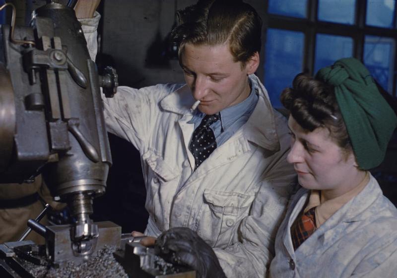 File:Sten Gun Production in Britain, 1943 TR639.jpg