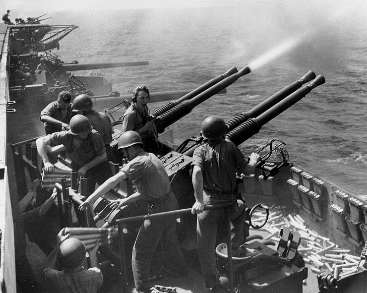 File:Bofors firing USS Hornet.jpg