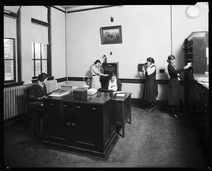 File:Office at West Seattle High School, December 1921 (MOHAI 5101).jpg