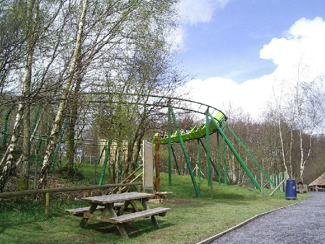 File:Rollercoaster at Gelli Gyffwrdd - geograph.org.uk - 66582.jpg