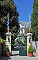 * Nomination Entrance gate to the Achilleion in Corfu, Greece -- MJJR 22:16, 9 December 2012 (UTC) * Promotion Some pillasters and columns in background are maybe a bit overexposed, but good for QI--Jebulon 16:47, 18 December 2012 (UTC)