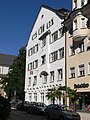 Kirchstraße, Weingartner Hof (Haus des Klosters Weingarten in der Freien Reichsstadt Ravensburg), heute Sitz städtischer Behörden