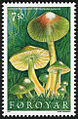 FR 306: Papageyka-vakshattur Hygrocybe psittacina.