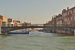 Il "Ponte Longo" (ca. 1850).