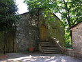 Casa rectoral da parroquia de San Xusto de Toxos Outos, hoxe convertida en Albergue.