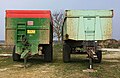 * Nomination Two tractor-drawn trailers in a farmyard. Savigné, Vienne, France. --JLPC 18:57, 25 November 2012 (UTC) * Decline Bad JPEG quality - colour blocking, etc. --Mattbuck 07:51, 3 December 2012 (UTC)