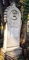 Tomb of the Danish oto-laryngologist Wilhelm Meyer.