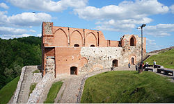 La Tour de Gediminas, vestiges du Château de Vilnius en Lituanie.