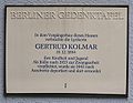 Gertrud Kolmar, Ahornallee 37, Westend