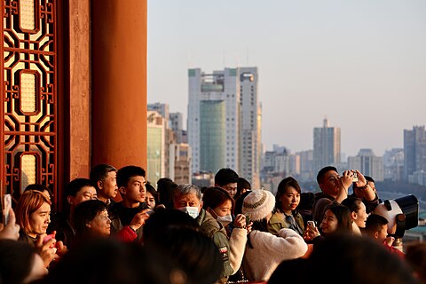 Tengwang Pavilion sunset