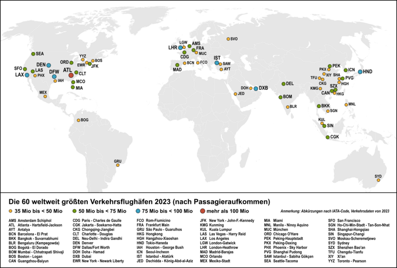 File:Largest airports worldwide 2023 de.png