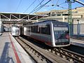 two trains at Bolueta station