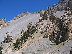 Casse déserte, French Southern Alps