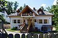 Timber-Tiled Building