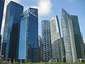 Grattacieli del quartiere finanziario di Singapore