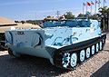 BTR-50-based medevac vehicle in Yad la-Shiryon Museum, Israel.