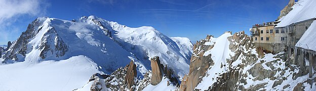 Monte Bianco/Mont Blanc Italy/France.