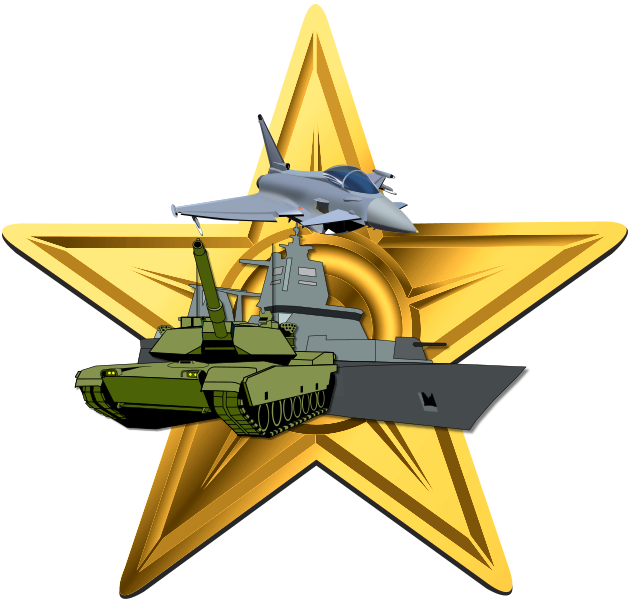 File:Armed Forces Gold Barnstar.svg