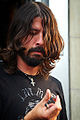 Dave Grohl of Nirvana and the Foo Fighters