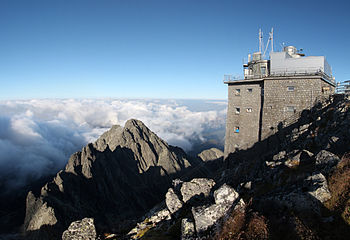 Lomnický štít observatory Photograph: Marek Šeregi Licensing: CC-BY-SA-3.0