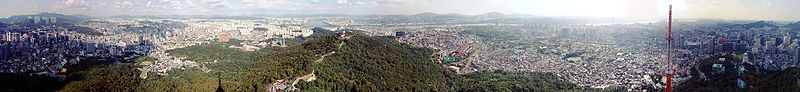 File:N Seoul Tower Panorama 001.jpg